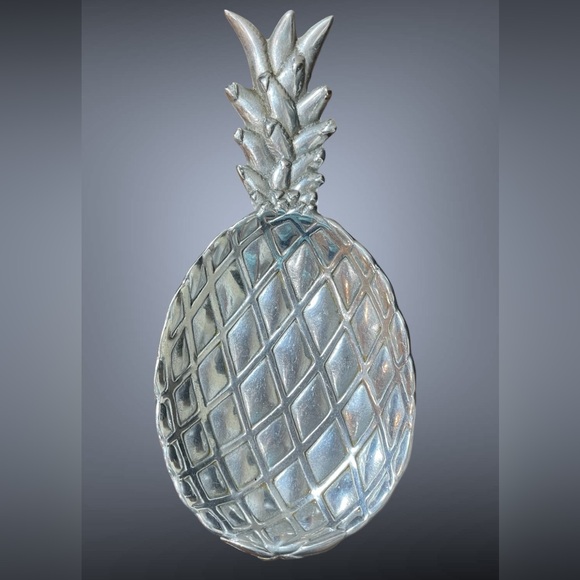 Wilton Armetale Pineapple Dish USA Vintage - Picture 1 of 8